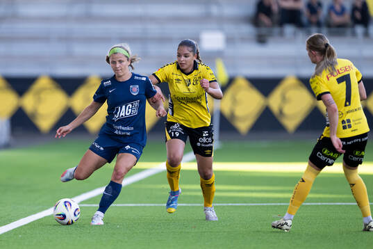 Eskilstuna Uniteds Elizabeth Mclaughlin Rappole och