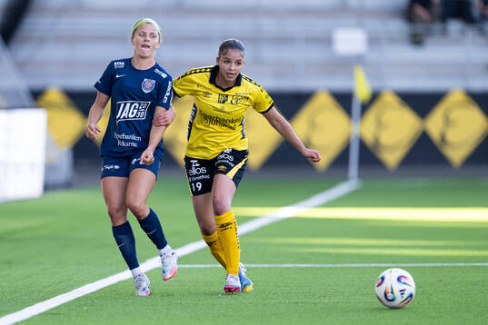 Eskilstuna Uniteds Elizabeth Mclaughlin Rappole och