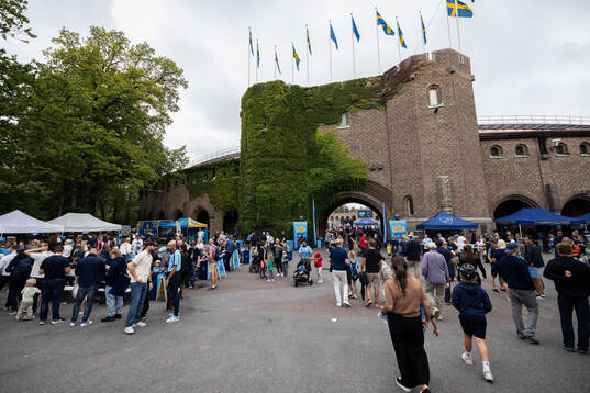 Generell vy utanför Stockholm Stadion