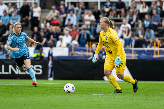 Alingsås målvakt Alexandra Blom