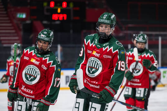 Frölundas Sofie Lundin och Moa Stridh