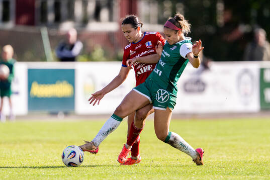 Vittsjös Daniela Galic och Alingsås Julia Elvbo