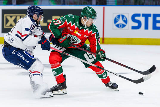 Linköpings Theodor Lennström och Frölundas Isac Born