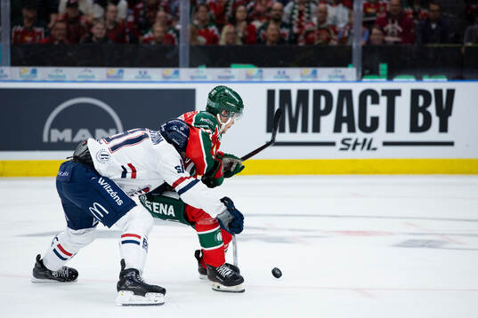 Linköpings Theodor Lennström och Frölundas Isac Born