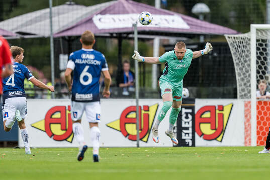 Halmstads målvakt Tim Rönning