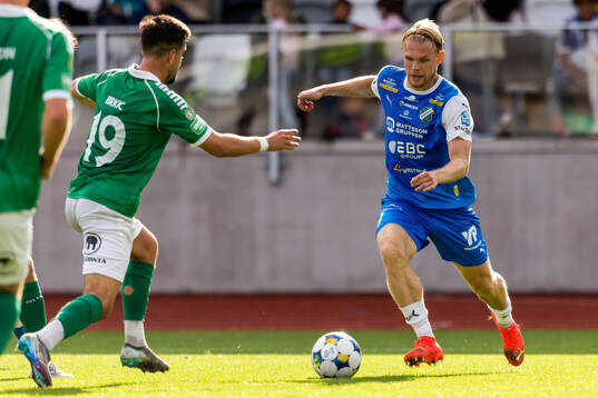 Brages Haris Brkic och Oddevolds Linus Tornblad