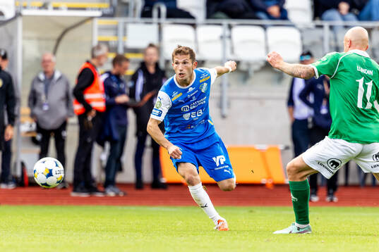 Oddevolds Liridon Kalludra och Brages Anton Lundin