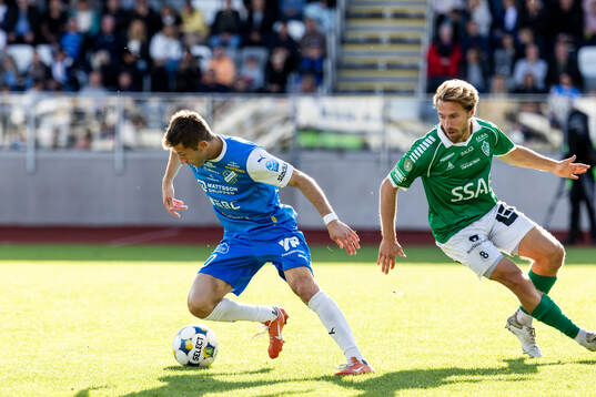 Oddevolds Liridon Kalludra och Brages Jacob Stensson