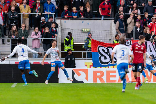 Värnamos Kai Meriluoto jublar