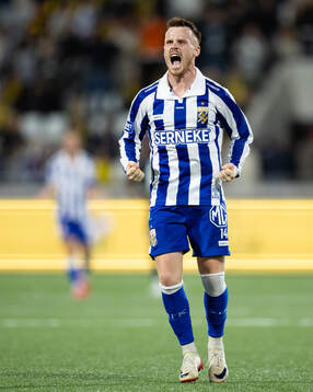 IFK Göteborgs Tobias Heintz jublar