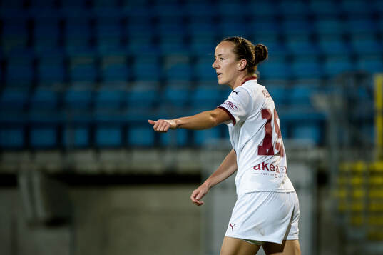 Malmö FFs Anna Plantin jublar