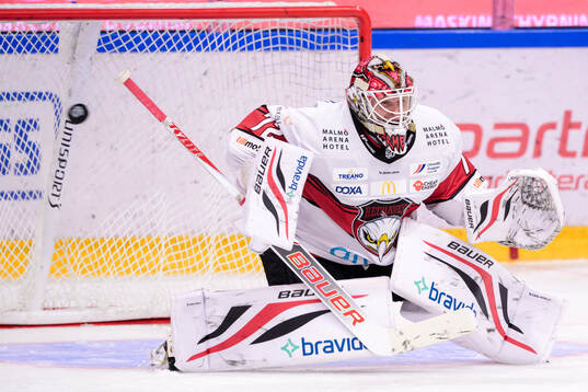 Malmö Redhawks målvakt Daniel Marmenlind