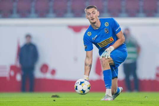 Landskronas målvakt Marcus Pettersson