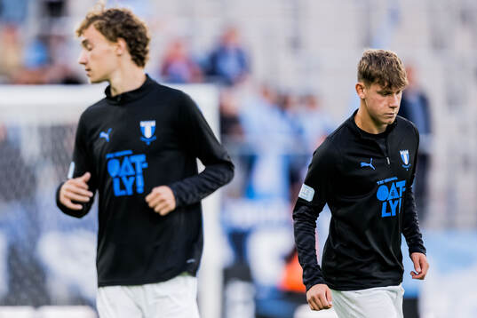 Malmö FFs Anton Höög och Viggo Jeppsson