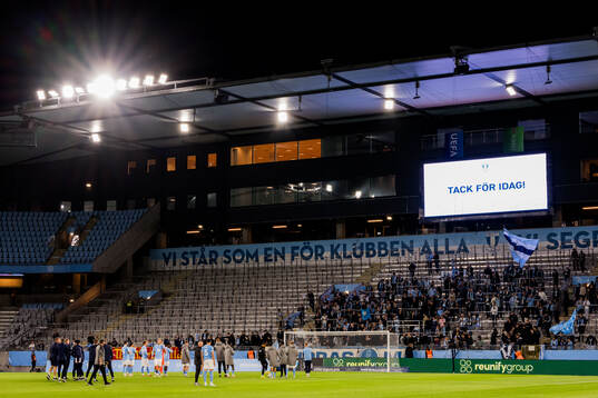 Malmö FFs spelare och supportrar