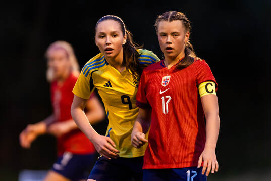 Sveriges Zoe Källström och Norges Sina Stangeland