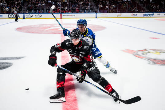Malmö Redhawks Fredrik Händemark och Leksands Anton