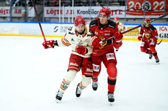 Kalmars Albin Storm och Almtunas Oskar Ståhl