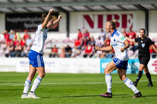 IFK Norrköping Deborah-Anne De la Harpe och Jessica Wik