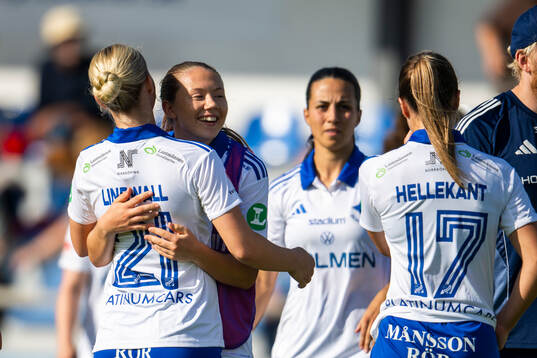 IFK Norrköpings Freja Lindwall och Paula Broddner