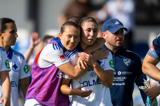 IFK Norrköpings Paula Broddner Klingspor och Alexandra