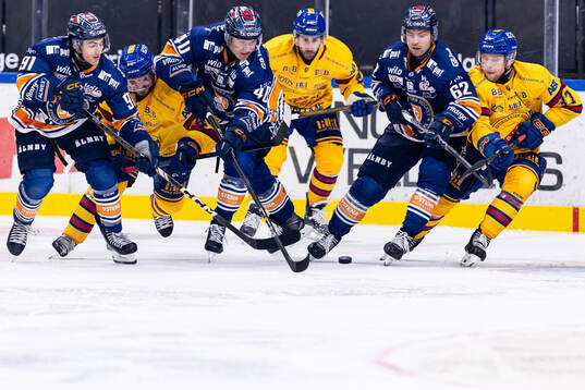 Växjös Felix Robert, Dennis Rasmussen och Manuel Ågren