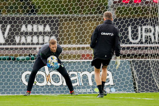 Varbergs målvakt Fredrik Andersson