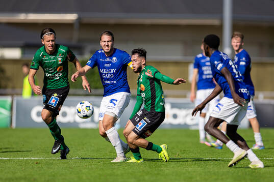 Varbergs Jesper Jonasson Westermark och Laorent Shabani