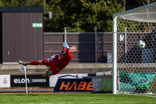 Varbergs målvakt Fredrik Andersson