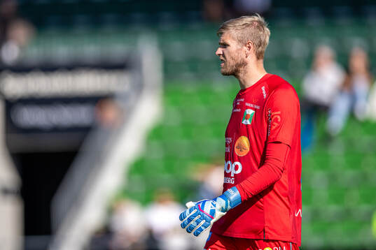 Varbergs målvakt Fredrik Andersson