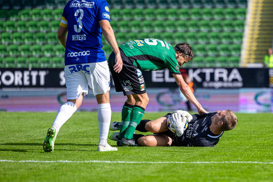 Varbergs Jesper Jonasson Westermark och Trelleborgs