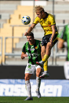 GAIS Oskar Ågren och Elfsborgs Leo Östman
