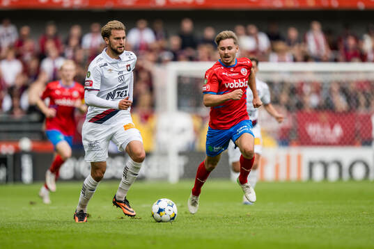 Örgrytes William Hofvander och Helsingborgs Simon Bengtsson