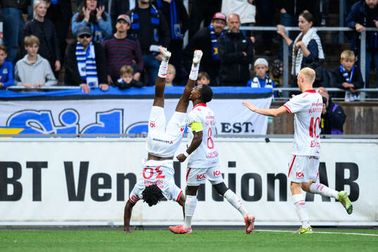 Degerfors Philippe Ndinga Ossiabadjouo jublar