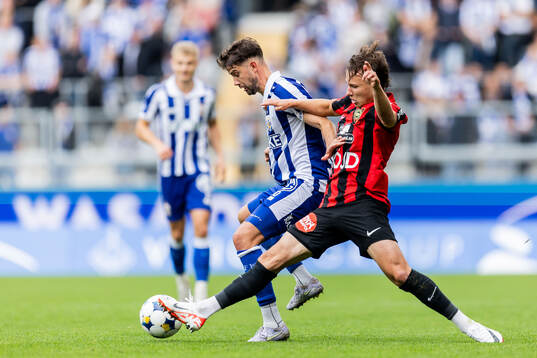 IFK Göteborgs Ramon Pascal Lundqvist och Brommapojkarnas