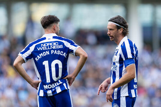 IFK Göteborgs Ramon Pascal Lundqvist och Gustav Svensson