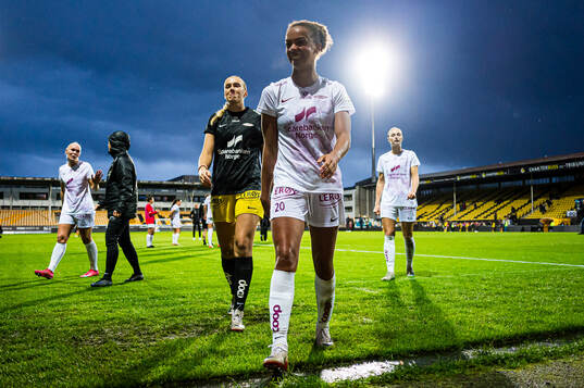Selma Panengstuen and Josefine Birkelund of Brann