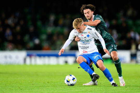 Värnamos Otso Liimatta och Halmstads Rocco Ascone