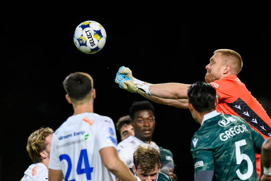 Halmstads målvakt Tim Erlandsson