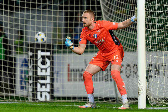 Halmstads målvakt Tim Erlandsson