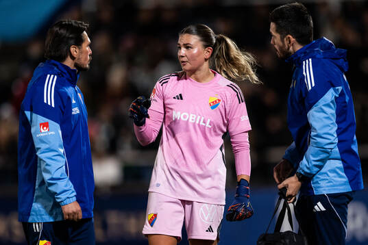 Djurgårdens målvakt Anna Aurora Koivunen