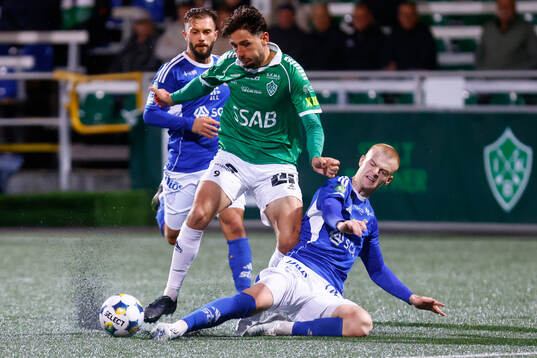 Brages Filip Trpcevski och GIF Sundsvalls Lucas Forsberg