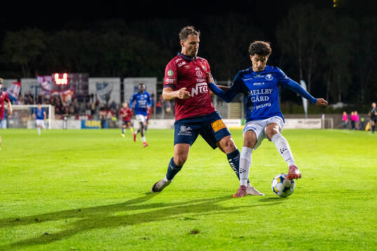 Trelleborgs Angelo Nehmé och Örgrytes Jonathan Azulay