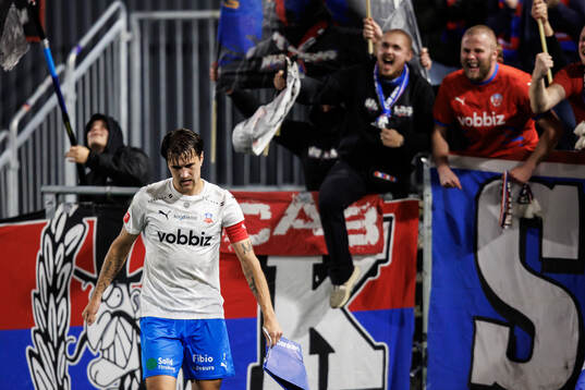 Helsingborgs Jon Birkfeldt jublar