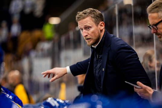 Leksands assisterande tränare David Printz