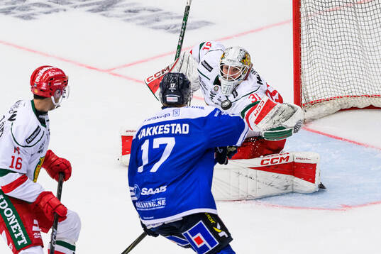 Moras målvakt Marcus Hellgren Smed