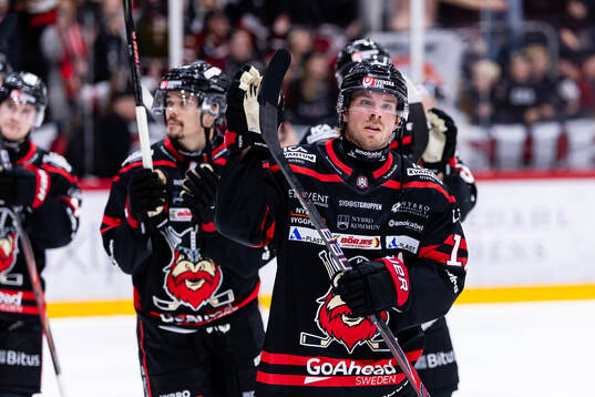 Nybros Emil Forslund jublar