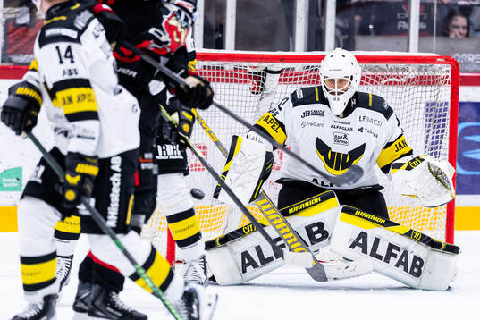 Västerås målvakt Benedikt Oschgan