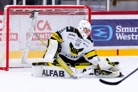 Västerås målvakt Benedikt Oschgan