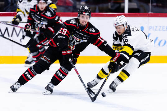 Nybros Hugo Gabrielson och Västerås Svante Sjödin